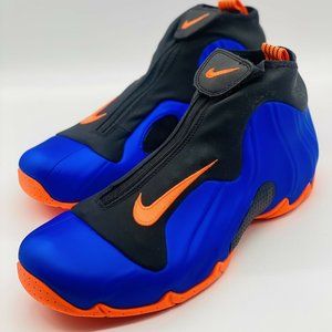 blue and orange shoes